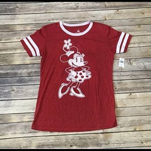Disney Parks Minnie Mouse Jersey t shirt Sz M